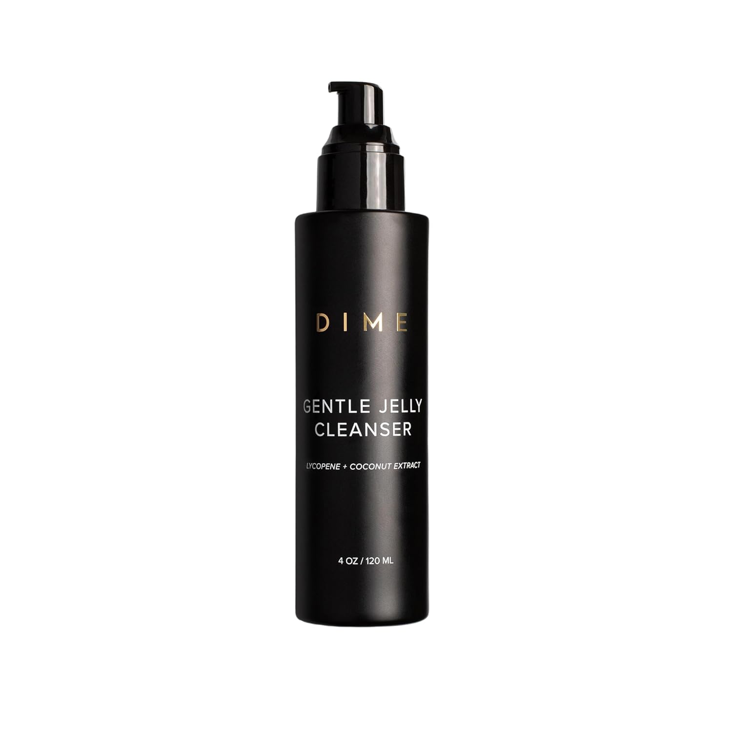 DIME Beauty Gentle Jelly Cleanser, Hydrating Facial Cleanser and Makeup Remover with Vitamin E, Sensitive Skin Face Wash, 4 oz / 120 ml