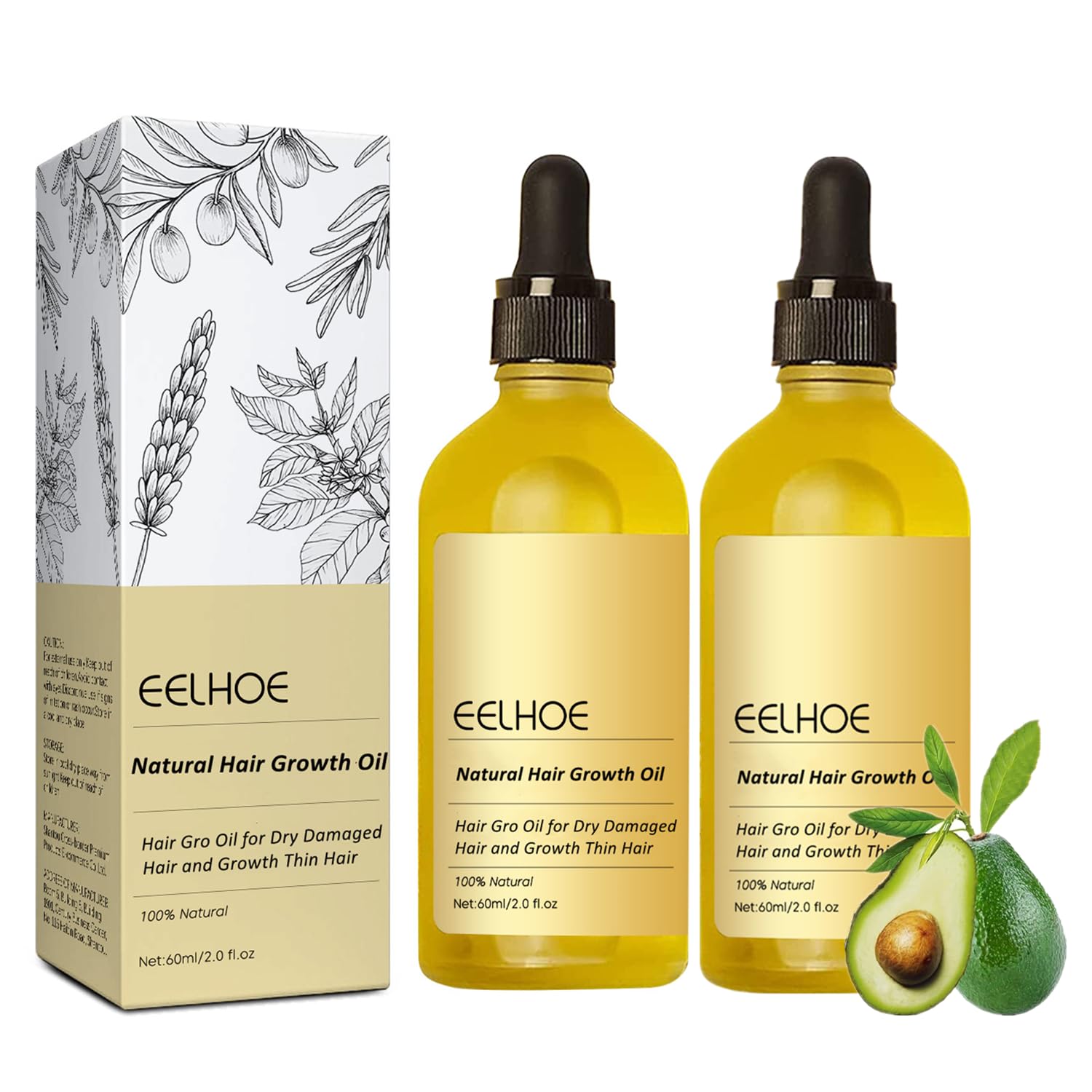 (__________) Veganic Natural Hair Growth Oil, Veganic Hair Oil, Carvenchi Natural Hair Growth Oil,Rosemary Oil for Hair Growth Organic for Thin Hair,Hair Oil for Dry Damaged Hair and Growth